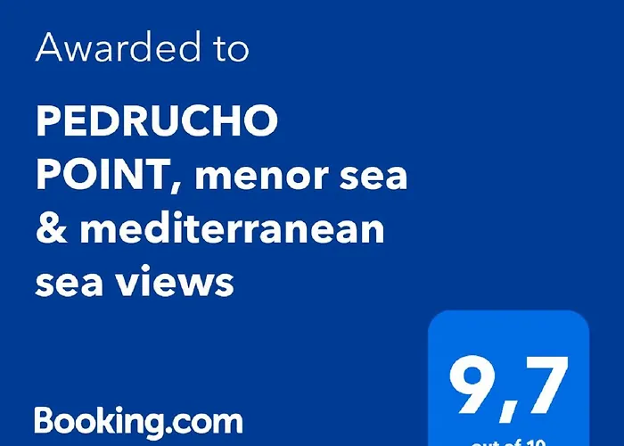 Apartamento Pedrucho Point, Menor Sea & Mediterranean Sea Views La Manga del Mar Menor